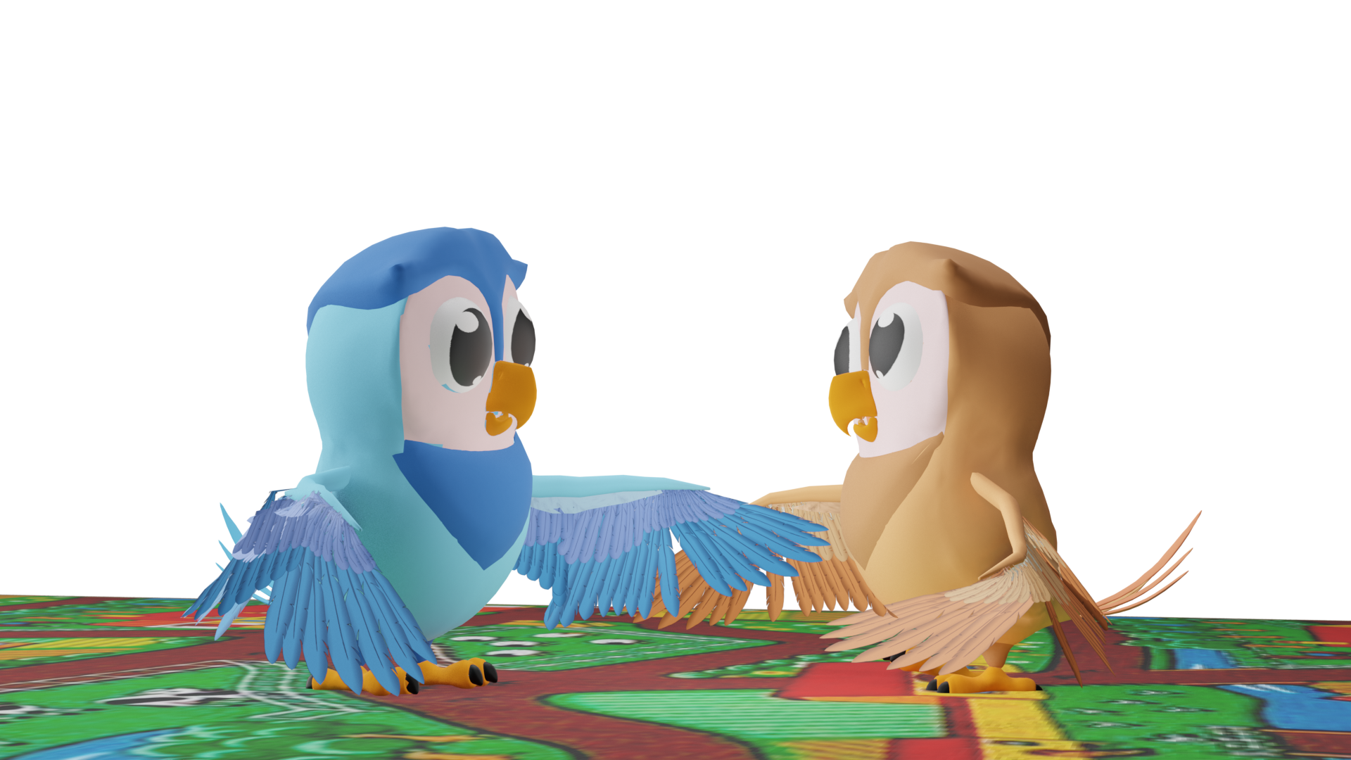 Die Eingewöhnung - jetzt auf eigenen Füßen.